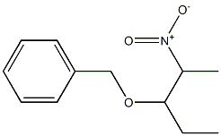 3-(Benzyloxy)-2-nitropentane Structure