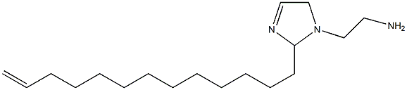 1-(2-Aminoethyl)-2-(12-tridecenyl)-3-imidazoline,,结构式