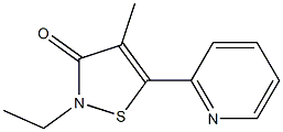 4-Methyl-5-(2-pyridinyl)-2-ethylisothiazol-3(2H)-one