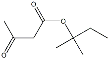 Acetoacetic acid 1,1-dimethylpropyl ester Structure