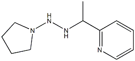 1-[1-(2-Pyridinyl)ethyl]-2-(1-pyrrolidinyl)hydrazine|