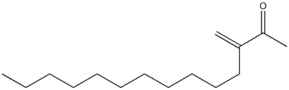 3-Methylenetetradecan-2-one Structure