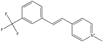 4-[3-(Trifluoromethyl)styryl]-1-methylpyridinium
