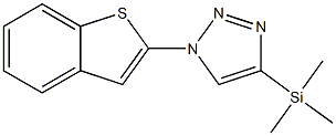 4-Trimethylsilyl-1-(benzo[b]thiophen-2-yl)-1H-1,2,3-triazole