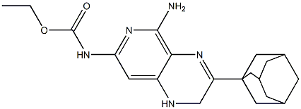 N-[(5-Amino-1,2-dihydro-3-(1-adamantyl)pyrido[3,4-b]pyrazin)-7-yl]carbamic acid ethyl ester