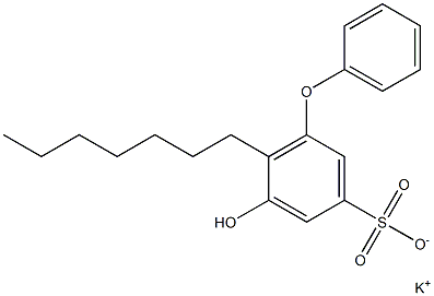 5-Hydroxy-6-heptyl[oxybisbenzene]-3-sulfonic acid potassium salt