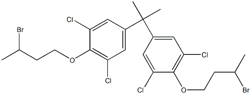  1,1'-[Isopropylidenebis(2,6-dichloro-4,1-phenyleneoxy)]bis(3-bromobutane)