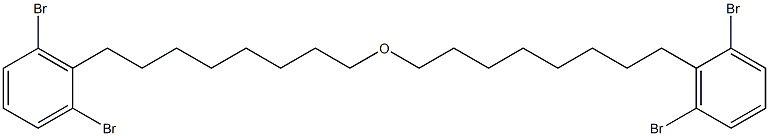 2,6-Dibromophenyloctyl ether Structure