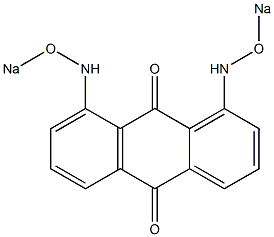 1,8-Bis(sodiooxyamino)anthraquinone