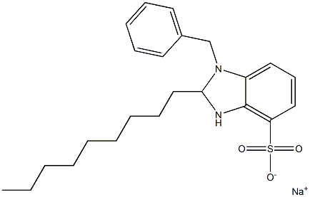 1-Benzyl-2,3-dihydro-2-nonyl-1H-benzimidazole-4-sulfonic acid sodium salt
