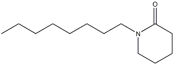 1-Octylpiperidin-2-one Structure