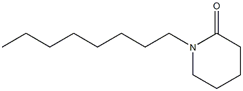 1-Octylpiperidin-2-one 结构式