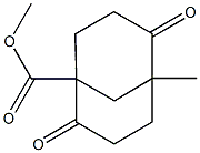 5-Methyl-2,6-dioxobicyclo[3.3.1]nonane-1-carboxylic acid methyl ester|