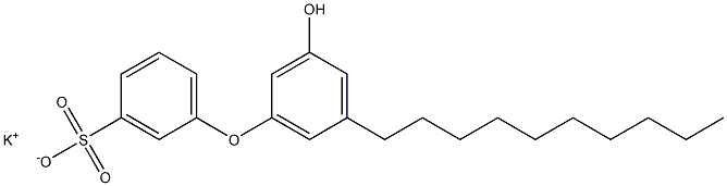 3'-Hydroxy-5'-decyl[oxybisbenzene]-3-sulfonic acid potassium salt