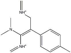 3-Dimethylamino-2-(4-methylphenyl)-2-propene-1-(dimethyliminium)