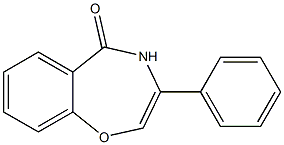 3-Phenyl-1,4-benzoxazepin-5(4H)-one Structure