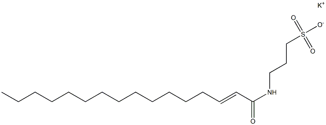  3-(2-Hexadecenoylamino)-1-propanesulfonic acid potassium salt