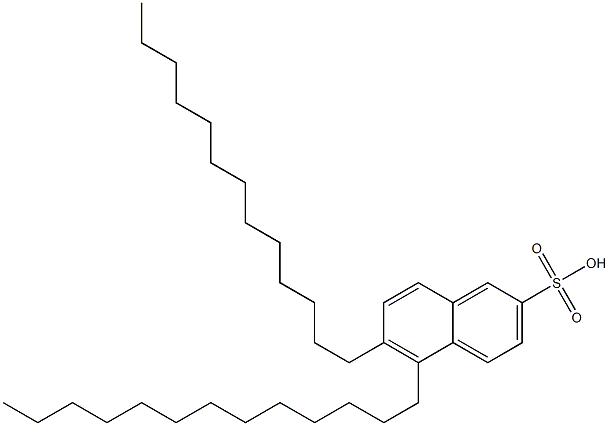 5,6-Ditridecyl-2-naphthalenesulfonic acid|