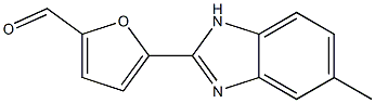 5-Methyl-2-[5-formylfuran-2-yl]-1H-benzimidazole