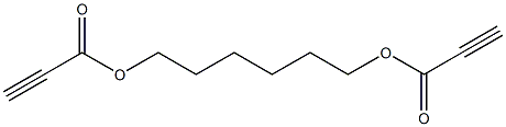 Dipropiolic acid 1,6-hexanediyl ester Structure