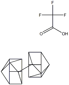 Trifluoroacetic acid 9,9'-bi[pentacyclo[4.3.0.02,5.03,8.04,7]nonan]-9-yl ester 结构式