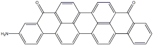 3-Aminoanthra[9,1,2-cde]benzo[rst]pentaphene-5,10-dione Structure