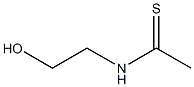 N-(2-ヒドロキシエチル)チオアセトアミド 化学構造式