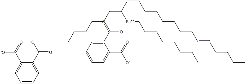 Bis[phthalic acid 1-(9-tetradecenyl)]dioctyltin(IV) salt