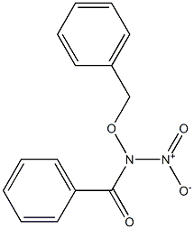 N-Nitro-N-benzyloxybenzamide Struktur