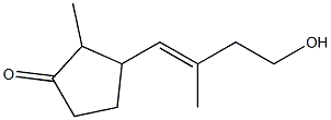 2-Methyl-3-(4-hydroxy-2-methyl-1-butenyl)cyclopentanone