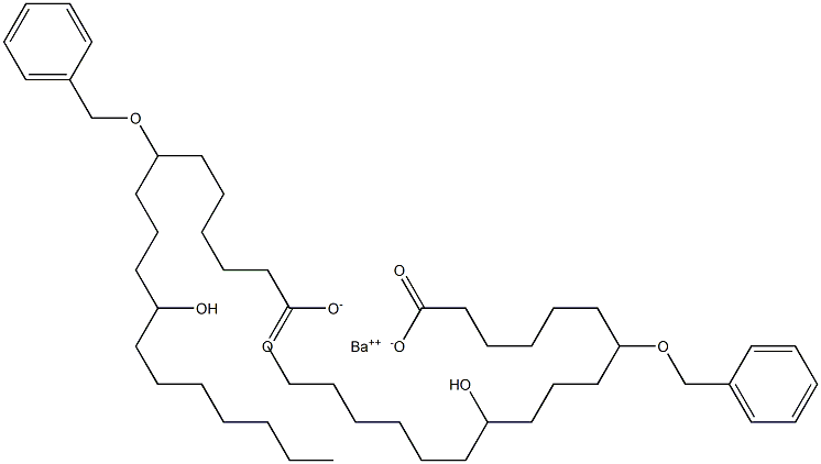 Bis(7-benzyloxy-11-hydroxystearic acid)barium salt