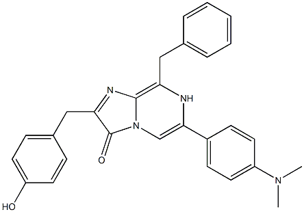 2-(4-Hydroxybenzyl)-6-(4-dimethylaminophenyl)-8-benzylimidazo[1,2-a]pyrazin-3(7H)-one