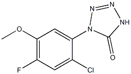 1-(2-Chloro-4-fluoro-5-methoxyphenyl)-1H-tetrazol-5(4H)-one