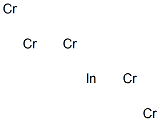 ペンタクロム-インジウム 化学構造式
