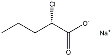 [S,(-)]-2-Chlorovaleric acid sodium salt