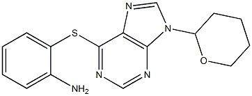 6-(2-Aminophenylthio)-9-[(tetrahydro-2H-pyran)-2-yl]-9H-purine