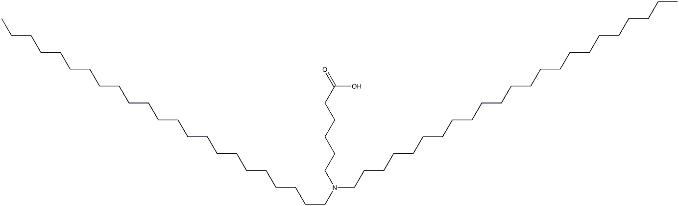 6-(Ditricosylamino)hexanoic acid 结构式