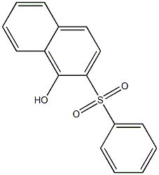 2-Phenylsulfonyl-1-naphthol Structure