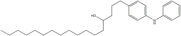 4-(4-Hydroxyheptadecyl)phenylphenylamine