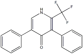 2-Trifluoromethyl-3,5-diphenylpyridin-4(1H)-one