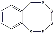 10H-5,6,7,8,9-Pentathiabenzocyclooctene,,结构式