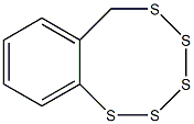 10H-5,6,7,8,9-Pentathiabenzocyclooctene 结构式