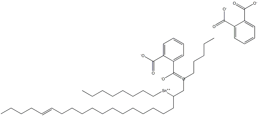 Bis[phthalic acid 1-(13-octadecenyl)]dioctyltin(IV) salt