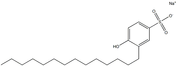  4-Hydroxy-3-tetradecylbenzenesulfonic acid sodium salt