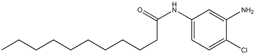 N-(3-Amino-4-chlorophenyl)undecanamide Structure