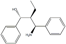 (1R,2S,3S)-3-Amino-2-ethyl-1,3-diphenylpropan-1-ol Structure