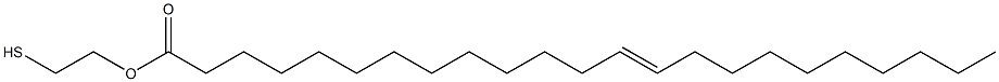 13-Tricosenoic acid 2-mercaptoethyl ester Structure