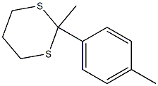 2-p-Tolyl-2-methyl-1,3-dithiane Structure