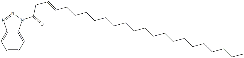 1-(1-Oxo-3-tricosenyl)-1H-benzotriazole Struktur