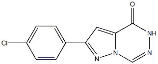  2-(4-Chlorophenyl)pyrazolo[1,5-d][1,2,4]triazin-4(5H)-one